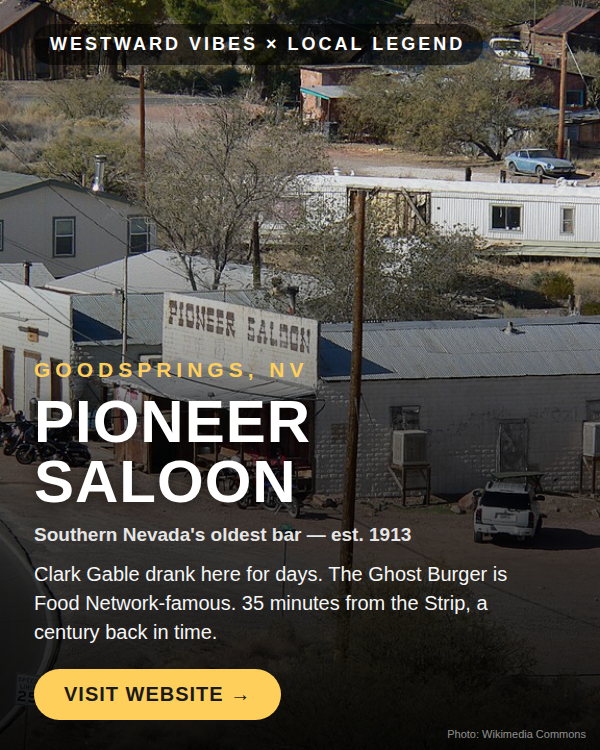 Pioneer Saloon, Goodsprings, NV